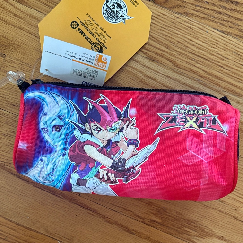 Yu-Gi-Oh Zexal Red Pencil Case